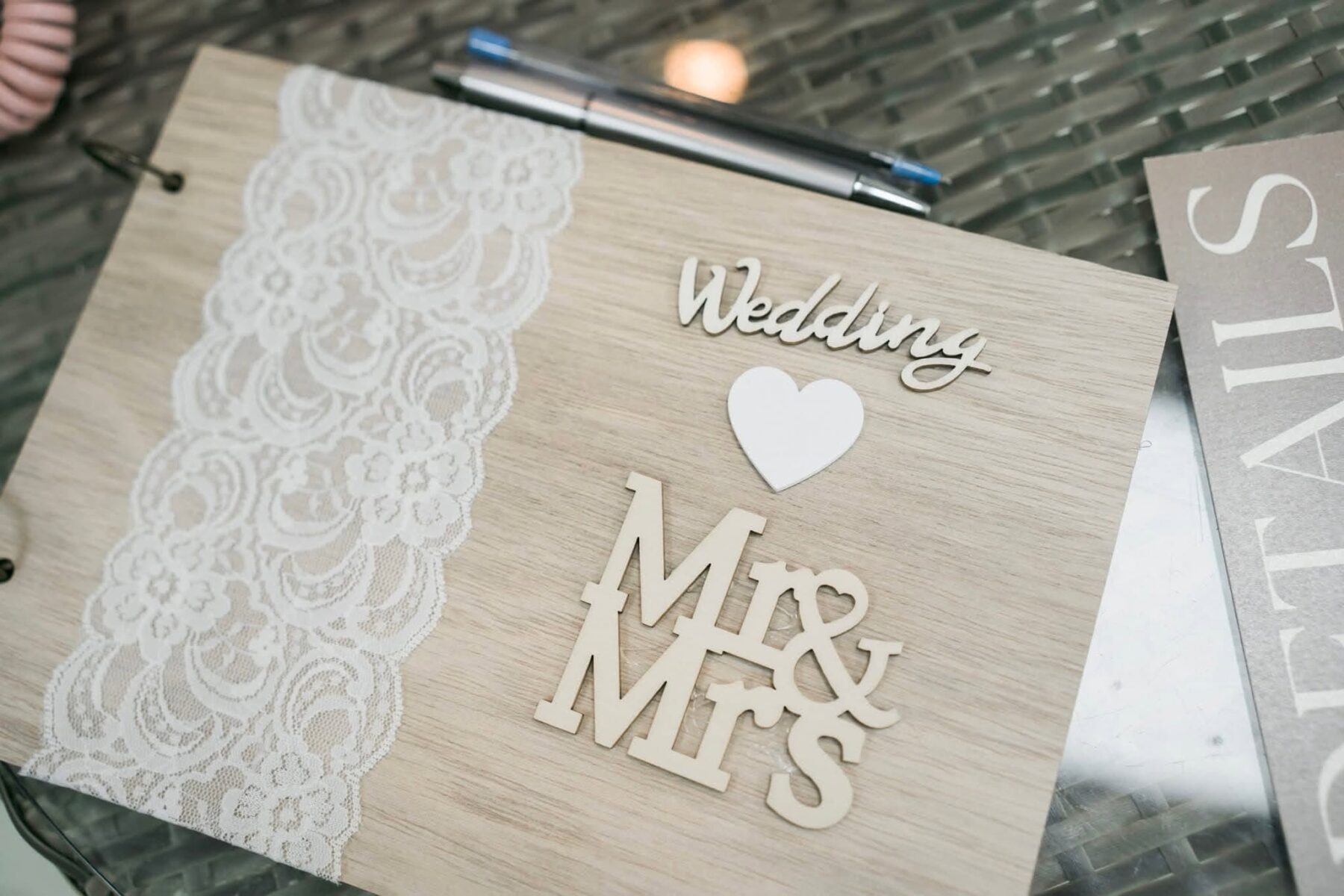 Custom wedding favor and invitation styling by ALTER EGO Events Management